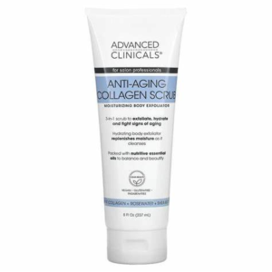 Advanced Clinicals, anti-aging collagen scrub, 8 fl oz (237 ml)