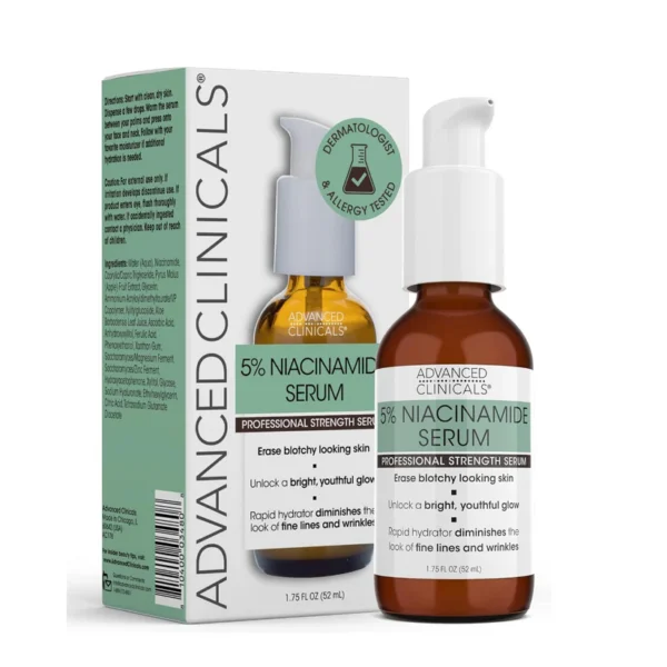 ADVANCED CLINICALS NIACINAMIDE SERUM- 52ML