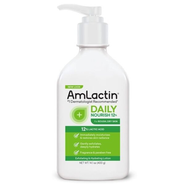 Amlactin Daily Nourish Lotion with 12% Lactic Acid (225g)