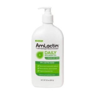 Amlactin Daily Nourish Lotion with 12% Lactic Acid – 20oz/567g