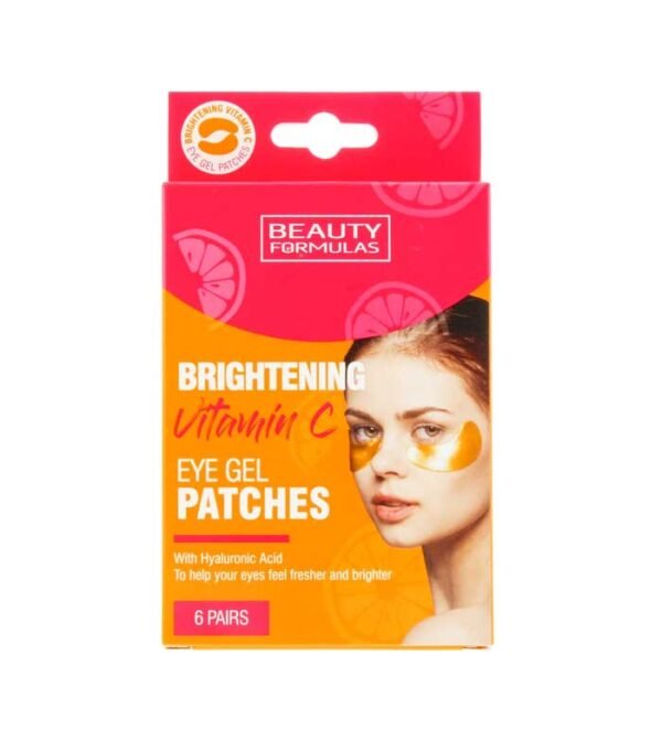 BEAUTY FORMULAS BRIGHTENING VIT C EYE GEL PATCHES