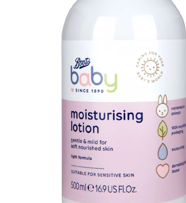 Boots Baby moisturising lotion 500ml