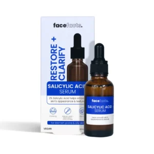 FaceFacts Restore & Clarify Salicylic Acid Facial Serum 30ml