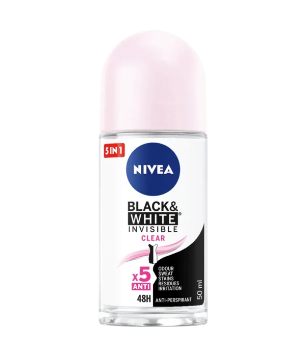 NIVEA BLACK&WHITE INVISIBLE ROLL ON