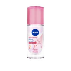 NIVEA Brightening Roll-On offers 48-hour protection while brightening and smoothing underarms, enriched with Vitamin C and collagen boosters. Perfect for sensitive skin.