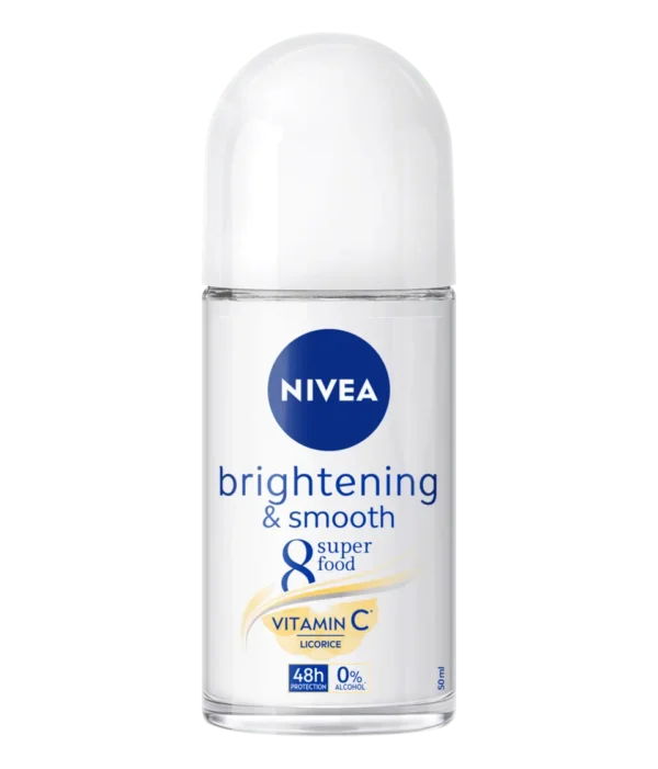 NIVEA BRIGHTENING & SMOOTH 8SUPER FOOD ROLL ON