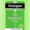 Neutrogena Oil Balancing Facial Wash With Lime & Aloe Vera