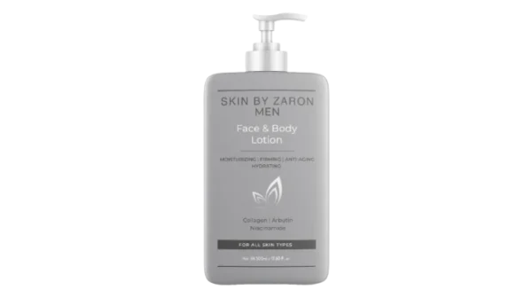 SKIN BY ZARON MEN FACE & BODY LOTION