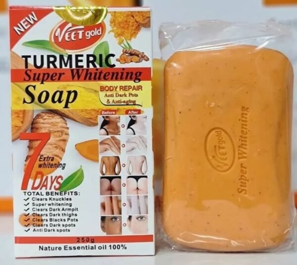 VEETGOLD Turmeric Super Whitening Soap 200g