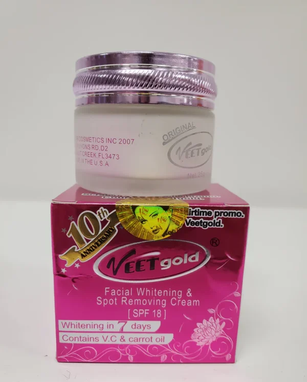 VEETGOLD FACIAL WHITENING &SPOT REMOVING CREAM