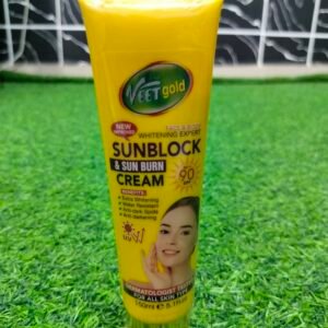 Veetgold Sunblock & Sunburn Cream (150ml).