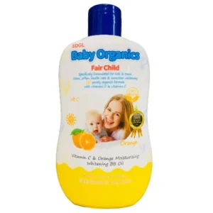 Baby Organics Fair Child Vitamin C & Orange Moisturizing Whitening BB Oil - 400ml