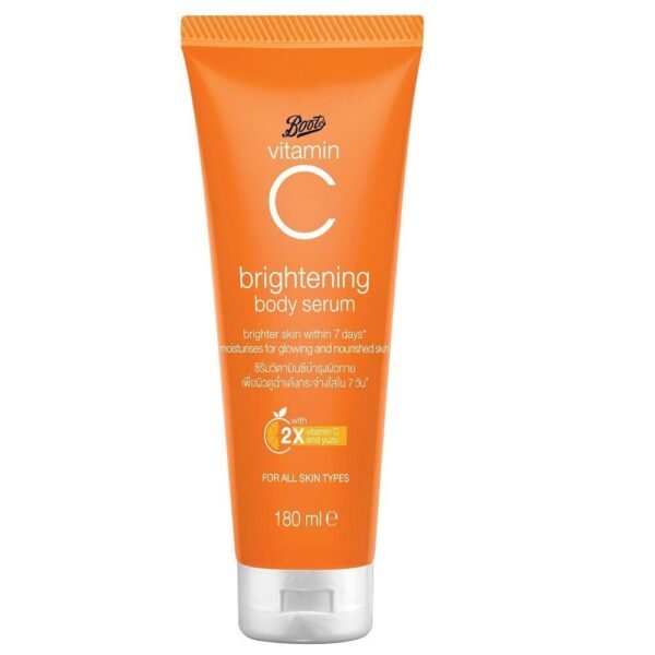 Boots Vit C brightening body serum