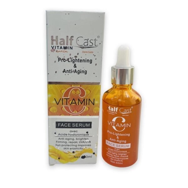 Half Cast Pro-Lightening & Anti-Aging Vitamin C Face Serum - 50ml