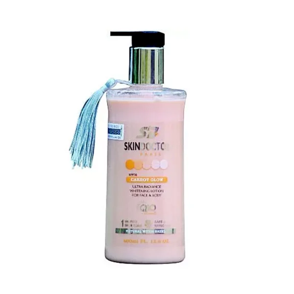 SKIN DOCTOR PARIS Carrot Glow Whitening Lotion 400ml