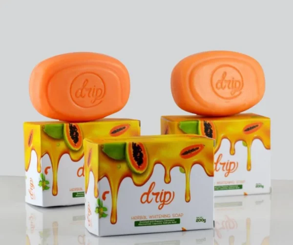 DRIP PAPAYA BRIGHTENING SOAP