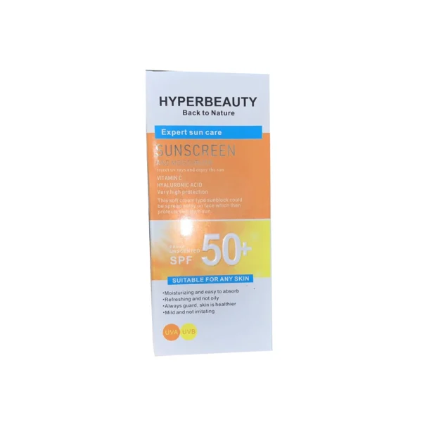 Hyper Beauty Sunscreen Moisturizer –SPF 50