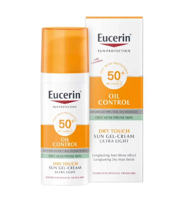 Eucerin Oil Control Dry Touch Sun Gel-Cream for Oily & Acne-Prone Skin 50ml
