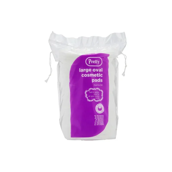 PRETTY Large Oval Cosmetic Pads