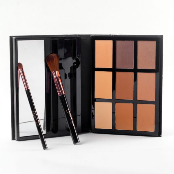 CLASSIC MAKEUP U.S.A HIGHLIGHT CONTOUR BRONZER 9-in-1 PALETTE