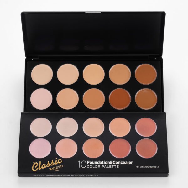 CLASSIC MAKEUP U.S.A FOUNDATION AND CONCEALER PALETTE