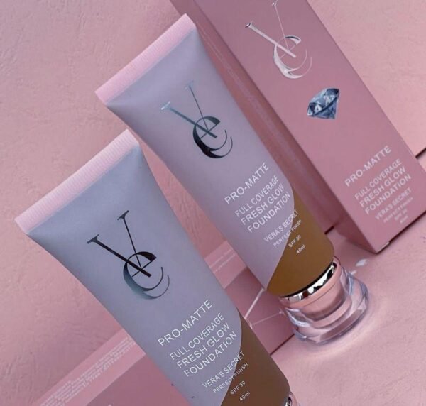Vee beauty pro matte full coverage fresh glow foundation