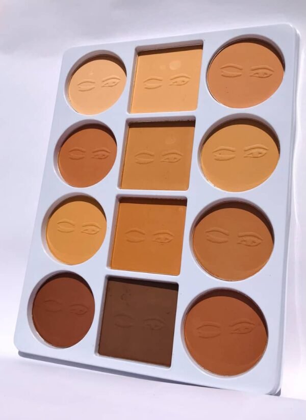Just make up  cosmetics celebrity matte powder pallete - Image 2