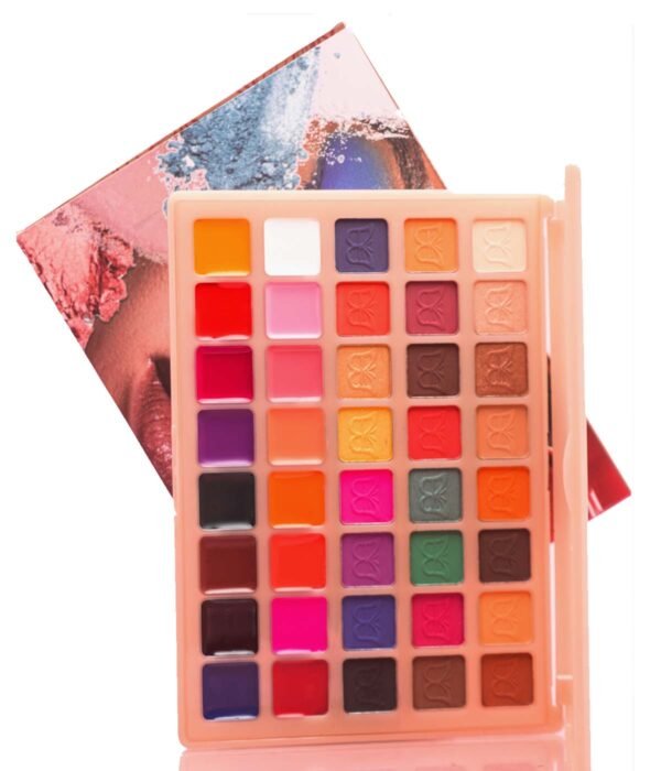 ZIKEL X GHANA EYE SHADOW & LIP PALLET