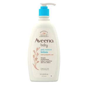 aveeno baby daily moisture lotion with prebiotic oat - 532ml