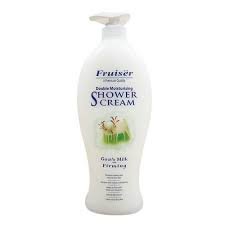 fruiser double moisturising shower cream - goats milk 1000ml