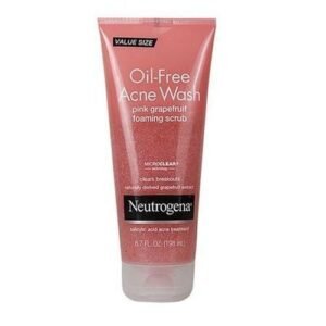 Neutrogena oil free acne wash pink grapefruit Foaming scrun 198ml