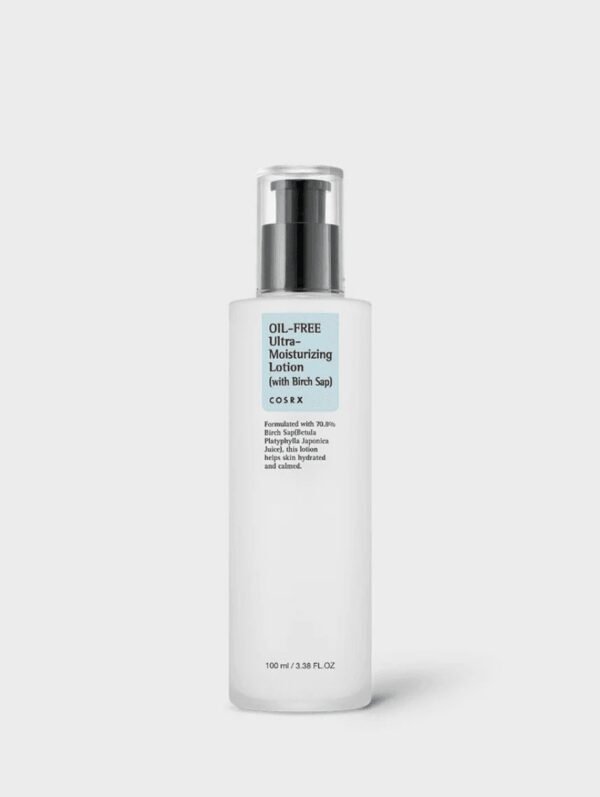 Cosrx oil free ultra moisturizing lotion with birch sap 100ml
