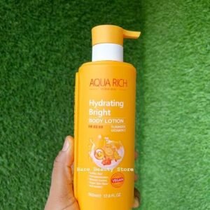 Aqua rich hydrating bright turmeric & vitamin c body lotion 500ml