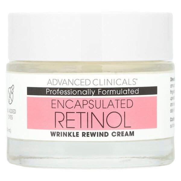 ADVANCED CLINICALS ENCAPSULATED RETINOL WRINKLE REWIND CREAM 74ML