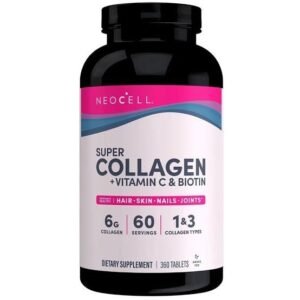 NEOCELL SUPER COLLAGEN + VITAMIN C & BIOTIN DIETARY SUPPLEMENT 360 TABLETS