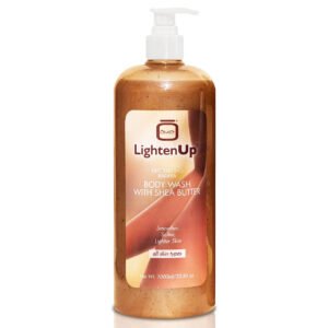 Lighten up exfoliating papaya body wash with shea butter 960ml