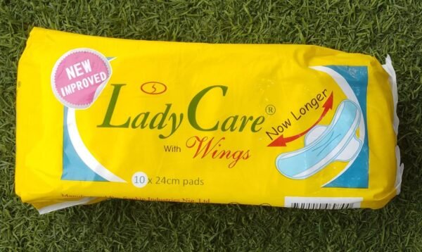 LADY CARE with Wings Now Longer 10 x 24cm Sanitary Pads