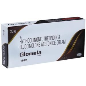 Hydroquinone, Tretinoin & fluocinolone acetonide cream - Glomela 20g