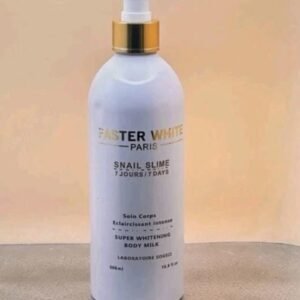 Faster white paris soin crops eclaircissant intense super whitening body molk 500ml