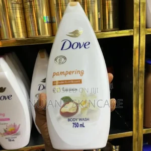 dove pampering shea butter & vanilla scent body wash 750ml