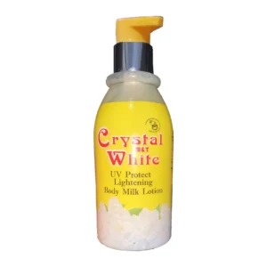 crystal m&t white uv protect lightening body milk lotion 250ml
