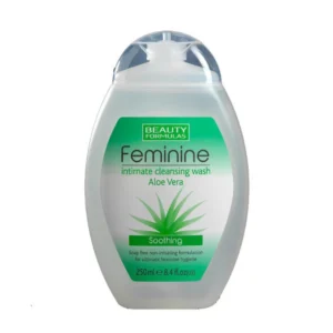 Beauty formulas feminine intimate cleansing wash aloe vera soothing 250ml
