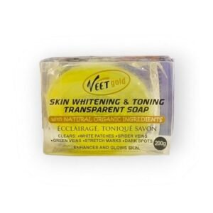 Veetgold Skin Whitening & Toning Transparent Soap 200g