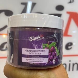 Classic Skin Care Grape Soothing Body Scrub 450ml