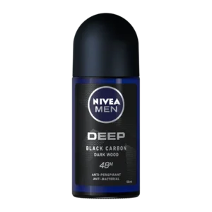 NIVEA MEN DEEP BLACK CARBON ANTIPERSPIRANT ROLL ON 48h 50ML
