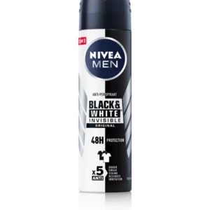 NIVEA MEN BLACK & WHITE INVISIBLE ORIGINAL 48h DEODORANT SPRAY 200ML