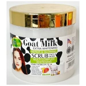 VEETGOLD Goat Milk Extra Whitening Repair & Glow Scrub 600g