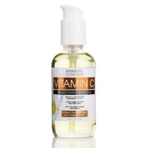Advanced clinicals vitamin c brightening body oil 112ml