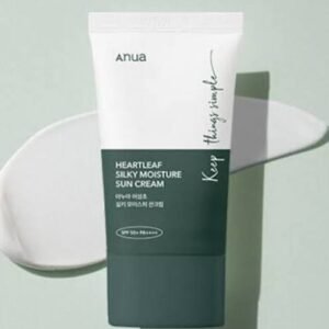 ANUA Heartleaf Silky Moiture Sun Cream SPF50+ 50ml