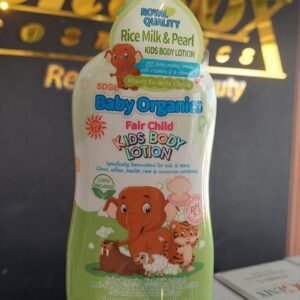 BABY ORGANICS Rice Milk & Pearl Anti-Allergy Nutrition Whitening Protective Fair Child Kids Body Lotion 500ml